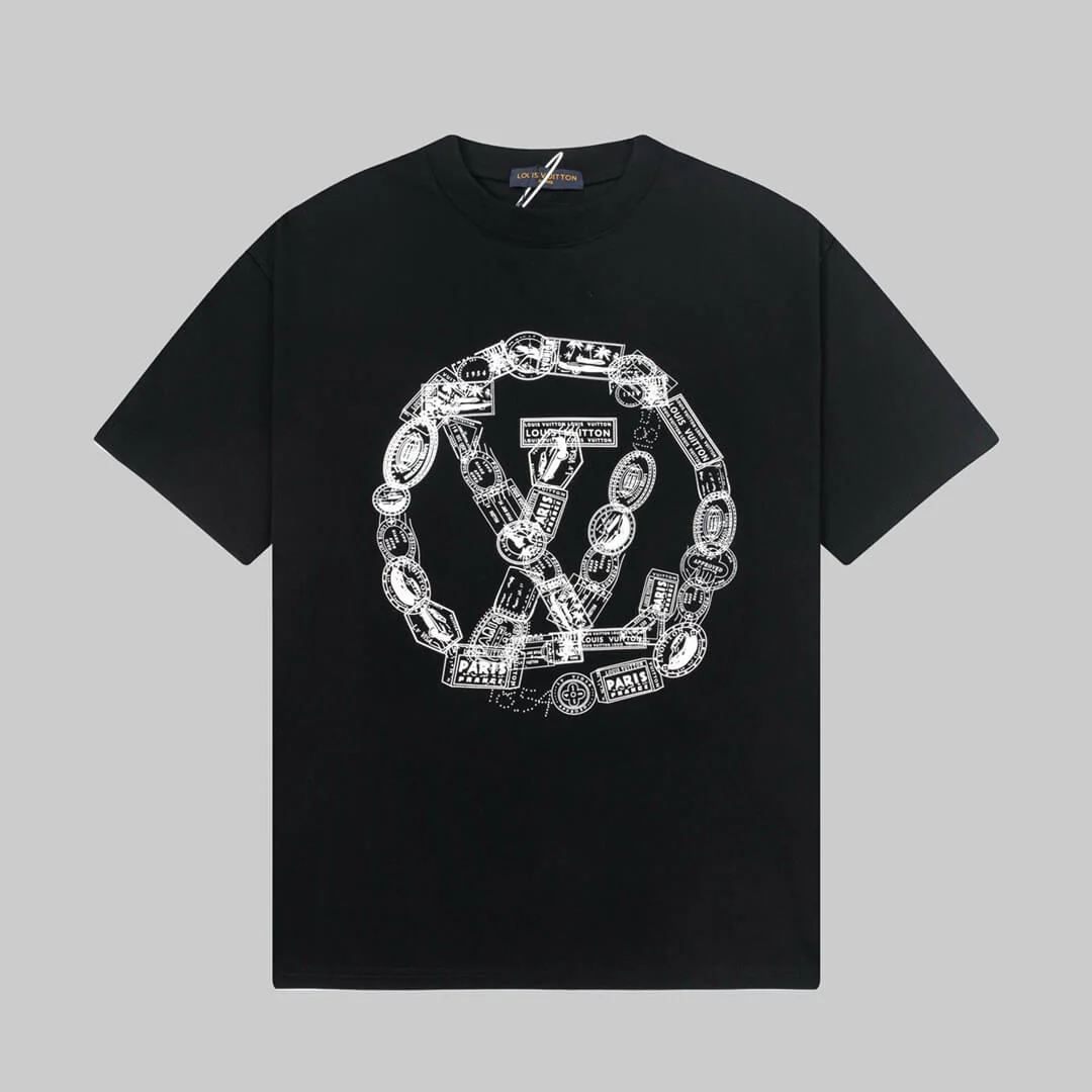 Chain Print T Shirt