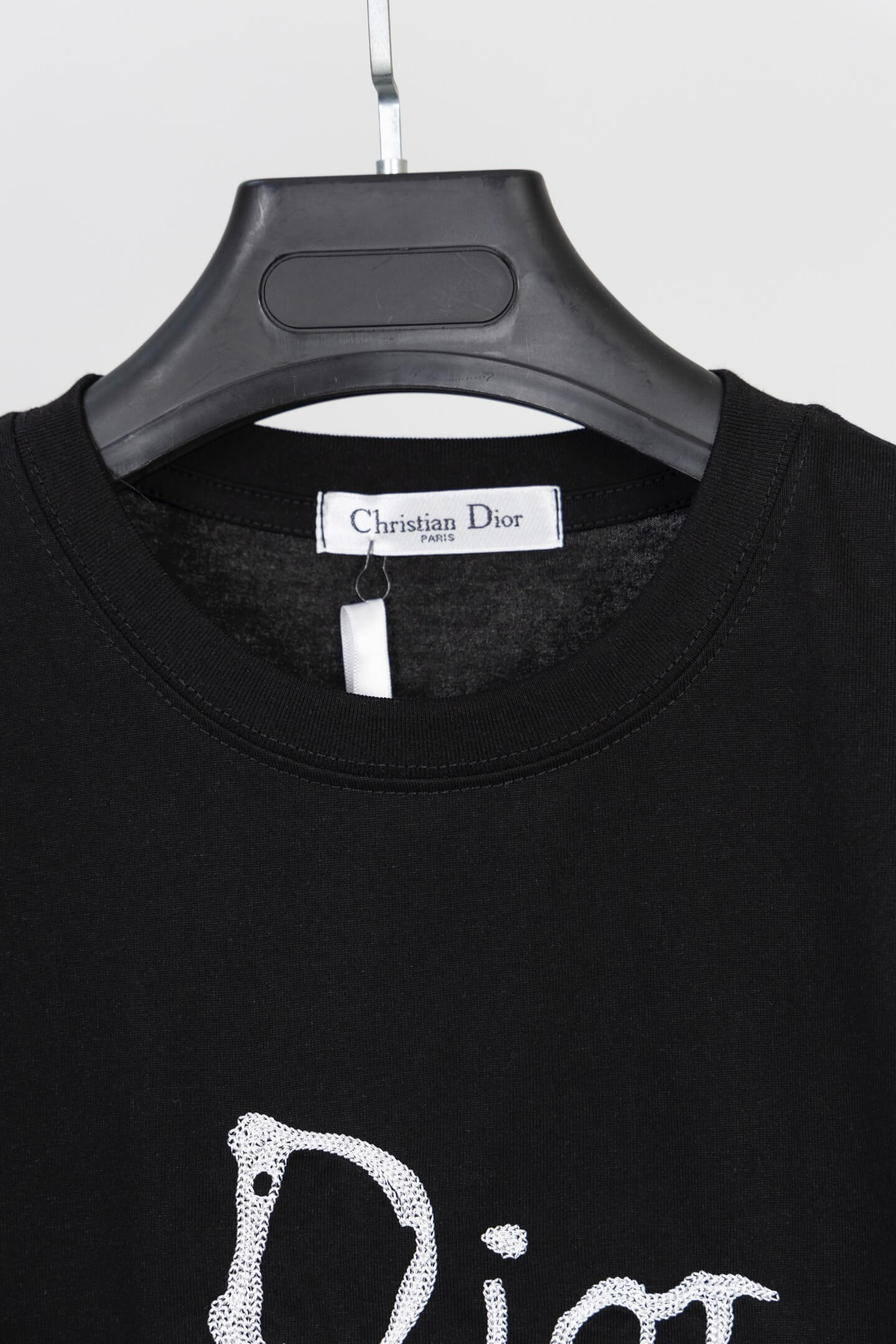 Letter Embroidery T Shirt