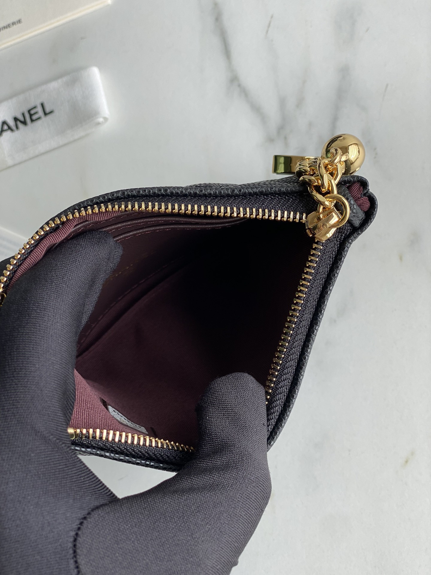 Chanle Zipped Wallet