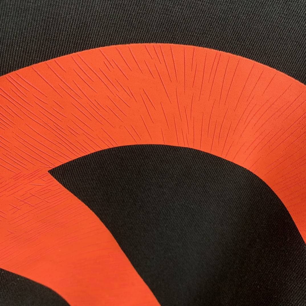 Ba1en*iaga BFRND cracked T-shirt