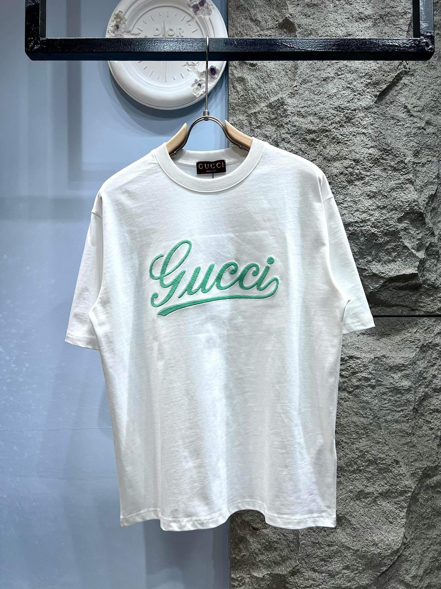 Letter Embroidery T Shirt