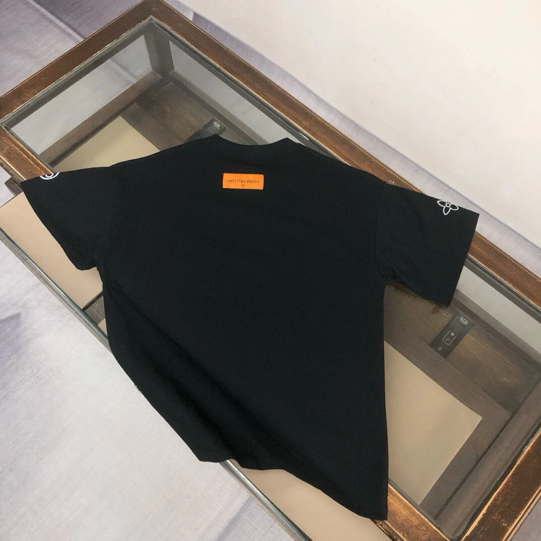 Embroidery on the Chest T Shirt