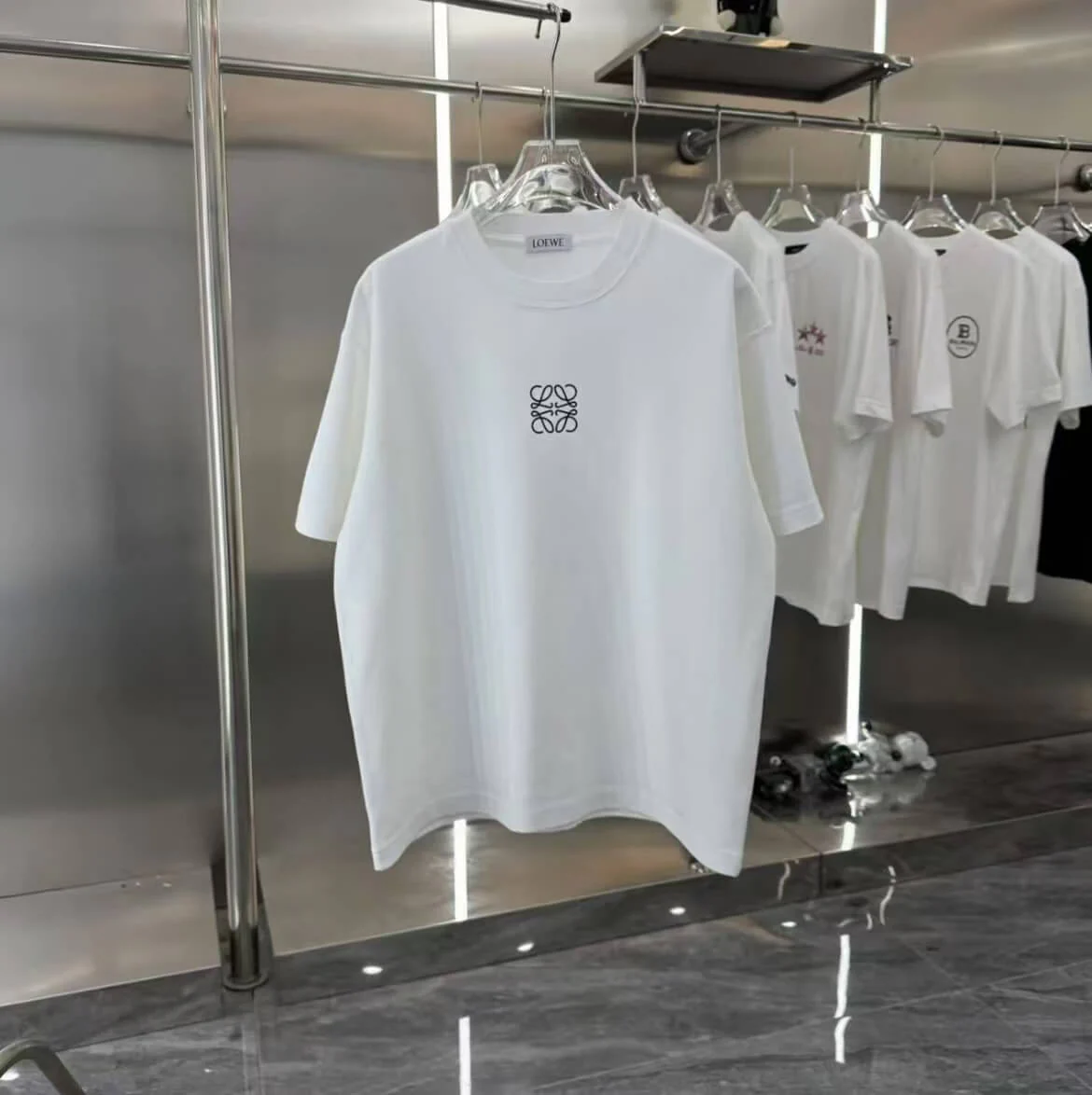 Unique Laser-Etched Design T-Shirt