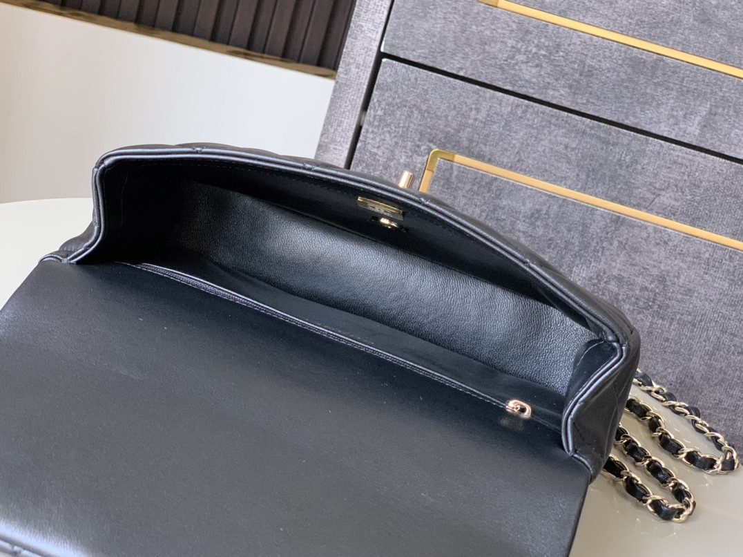 Ch**el 25p Classic Hand Bag With Gold Handware