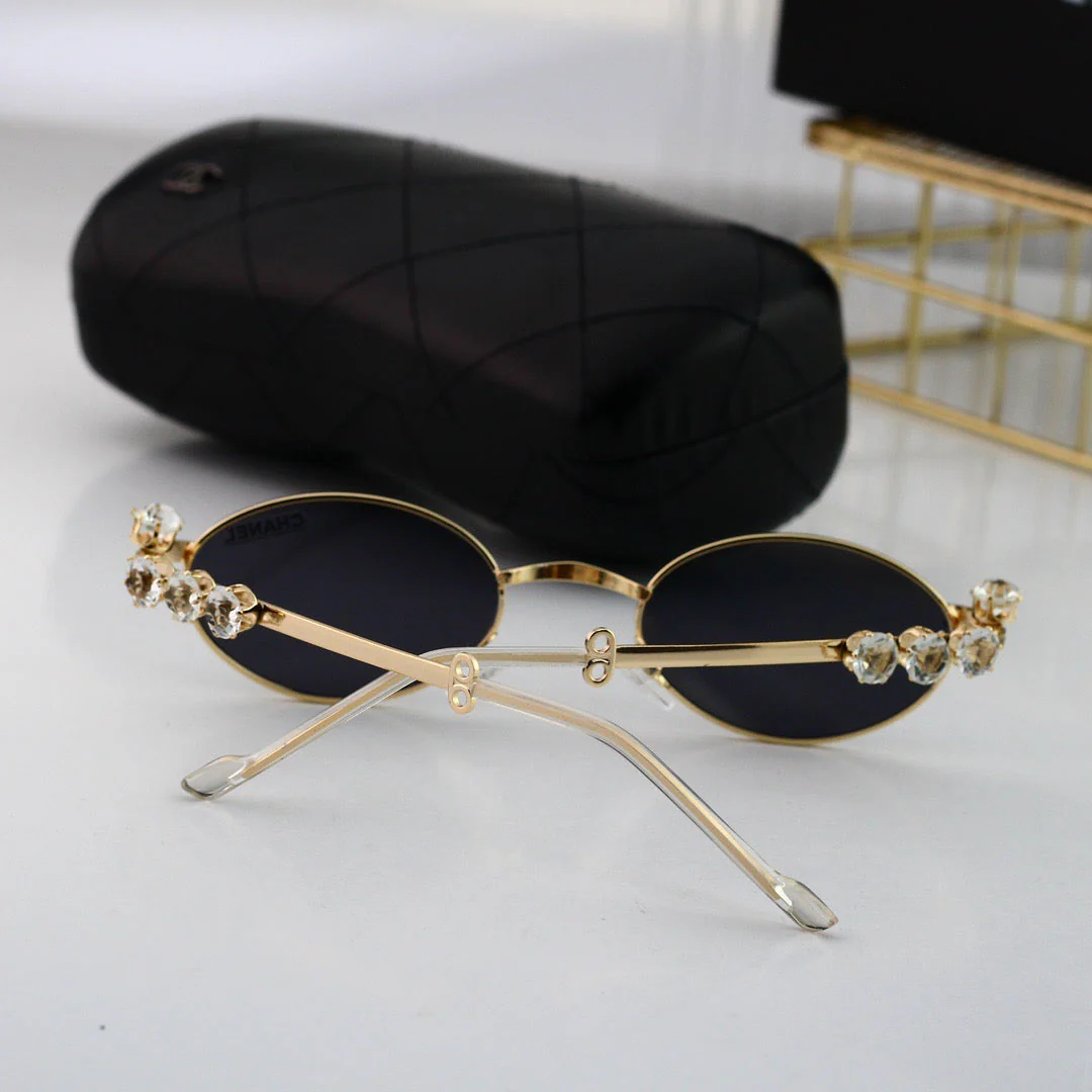 Modern Small Frame Metal Sunglasses
