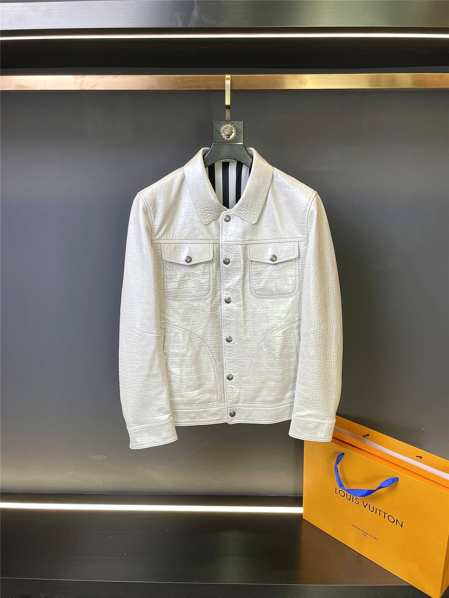 Tom Ford 23 Paris Fashion Week Leather Jackets