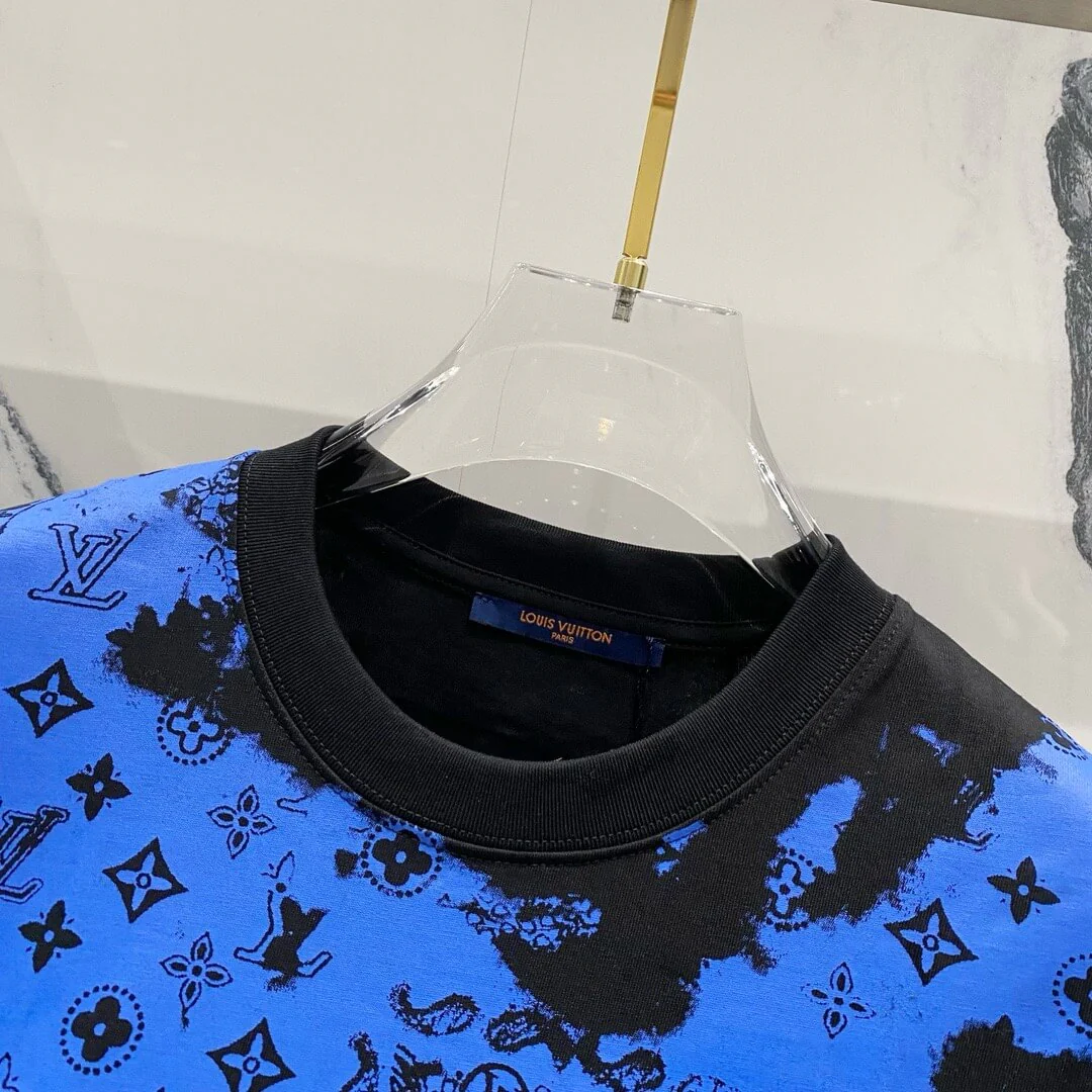 Rendering Blue Full Print T Shirt