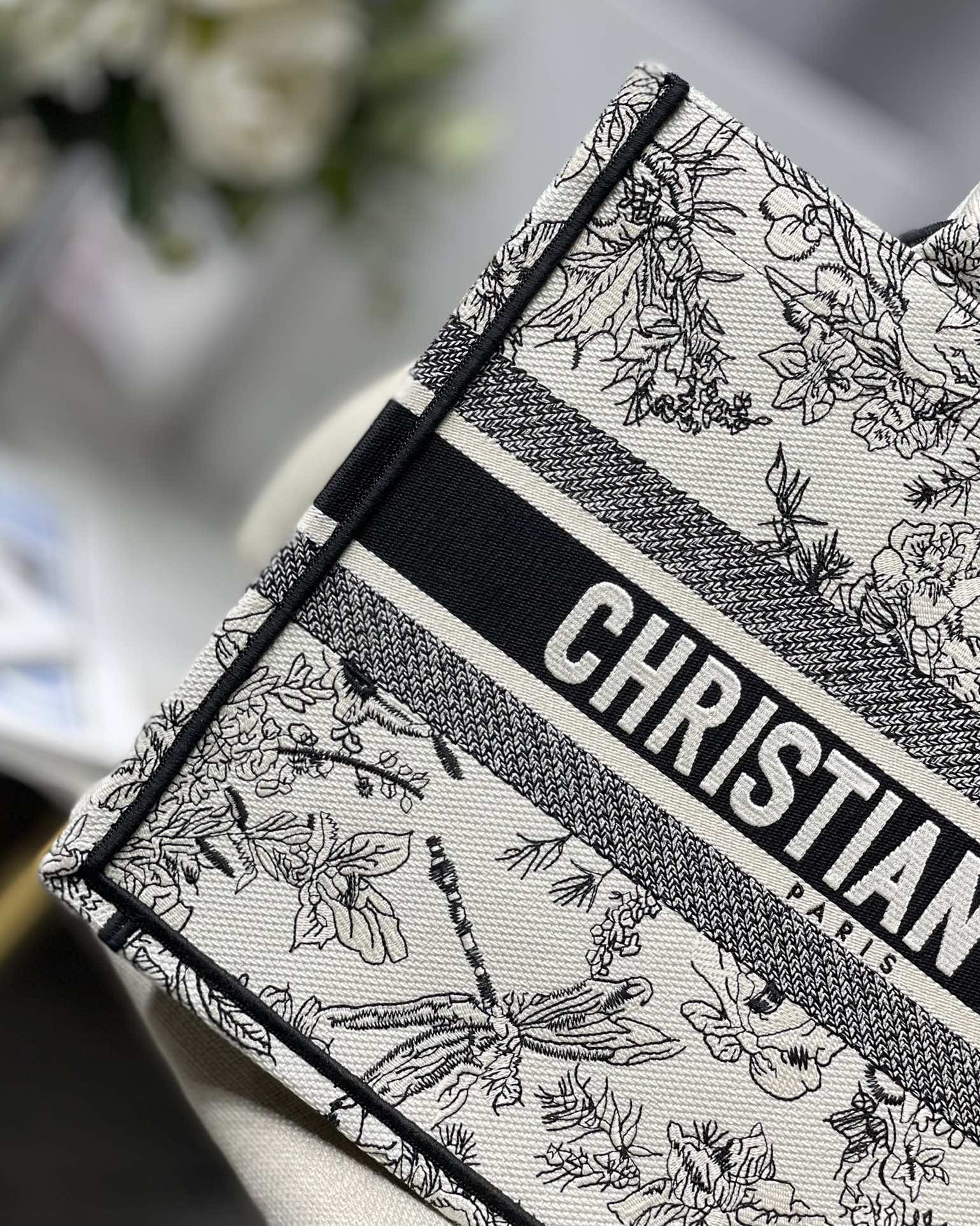 Medium D10r Book Tote