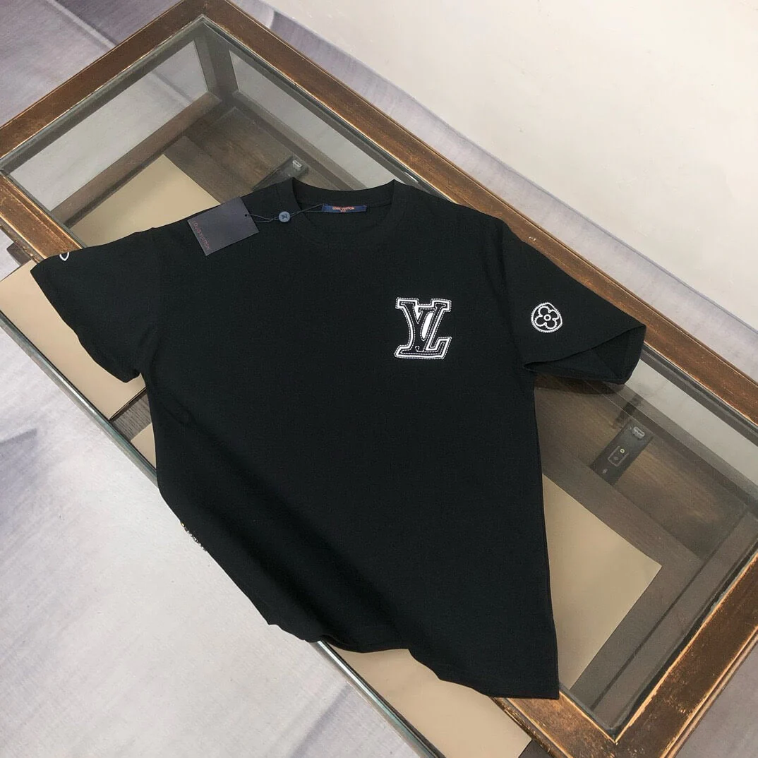 Embroidery on the Chest T Shirt