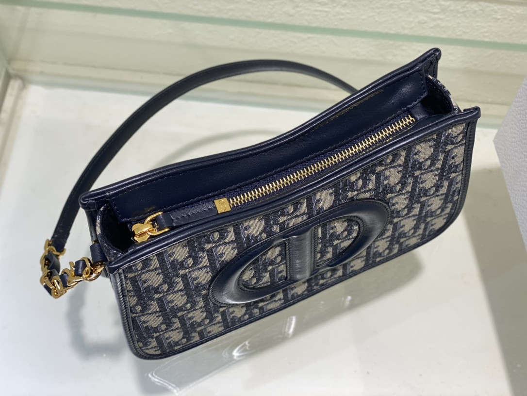 D10r Cd Signature Hobo Bag