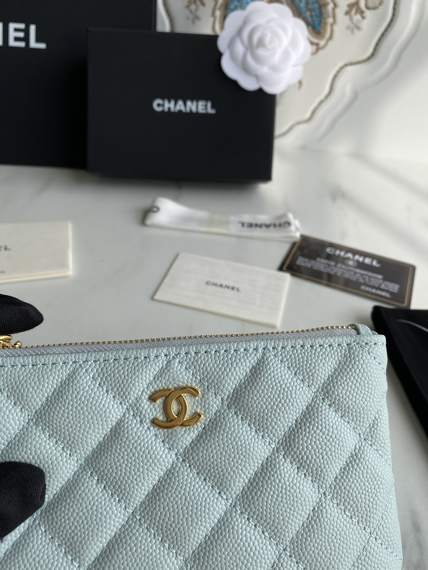 Chanle Zipped Wallet