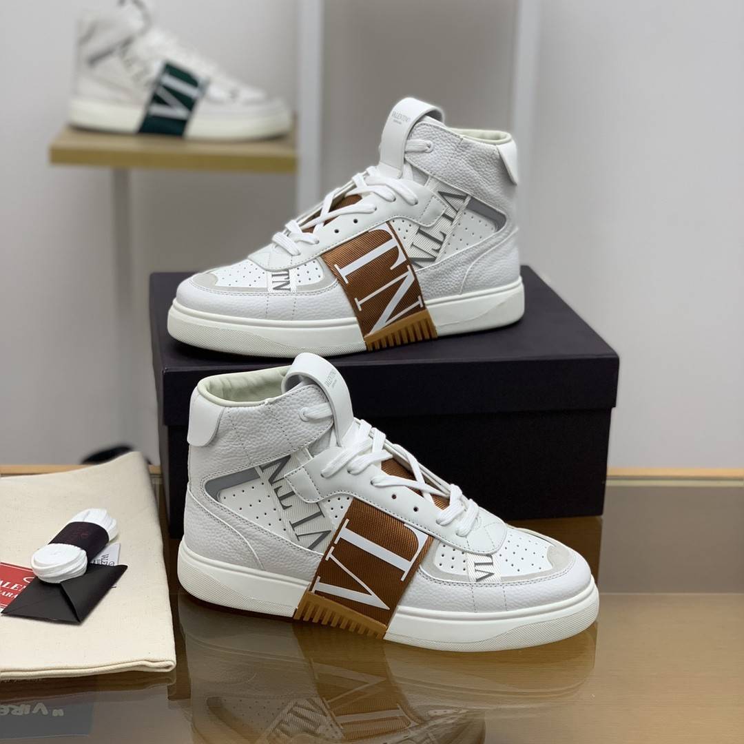 Va1e*ntin0 high-top sneakers