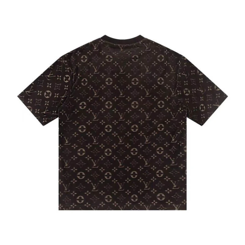 Classic All-Over Printed Embossed T-shirt
