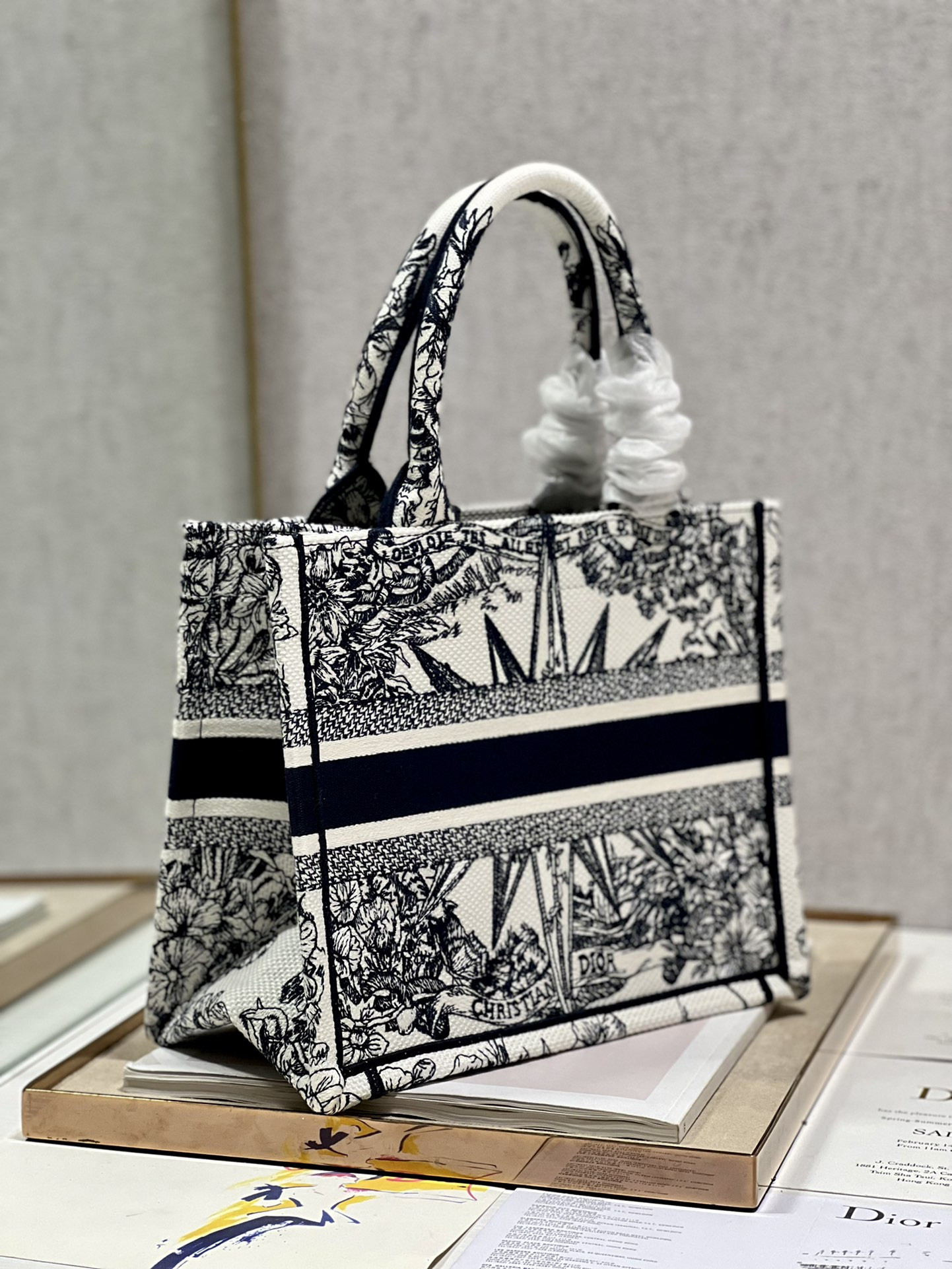 Medium D10r Book Tote