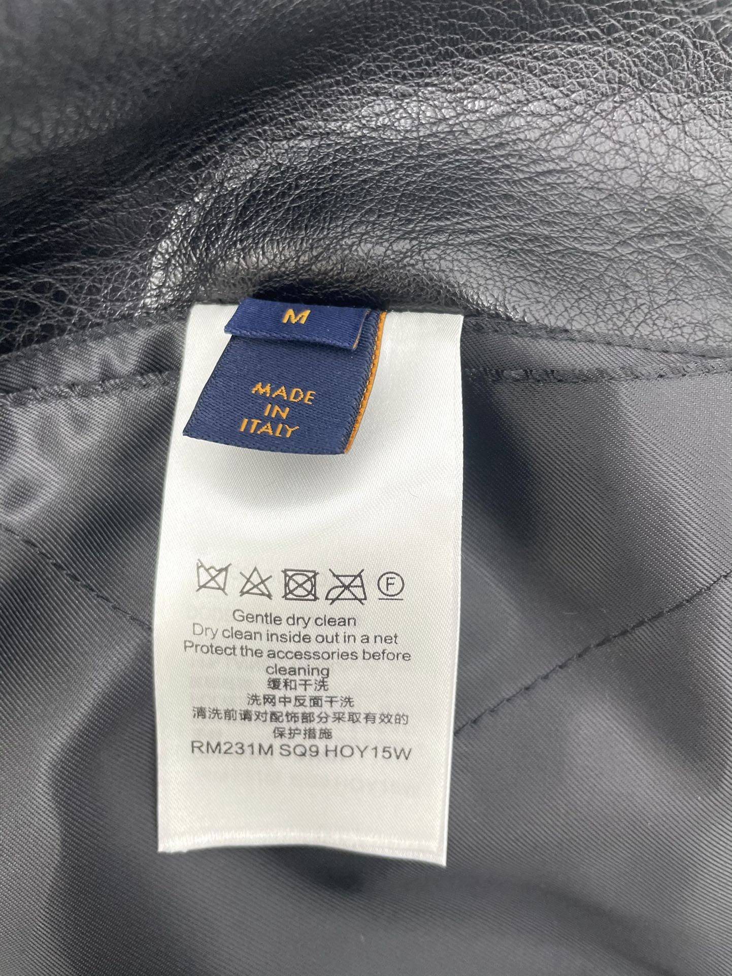 L0vis Vvtt0n Baseball blouson jacket with sheepskin body and wool sleeves