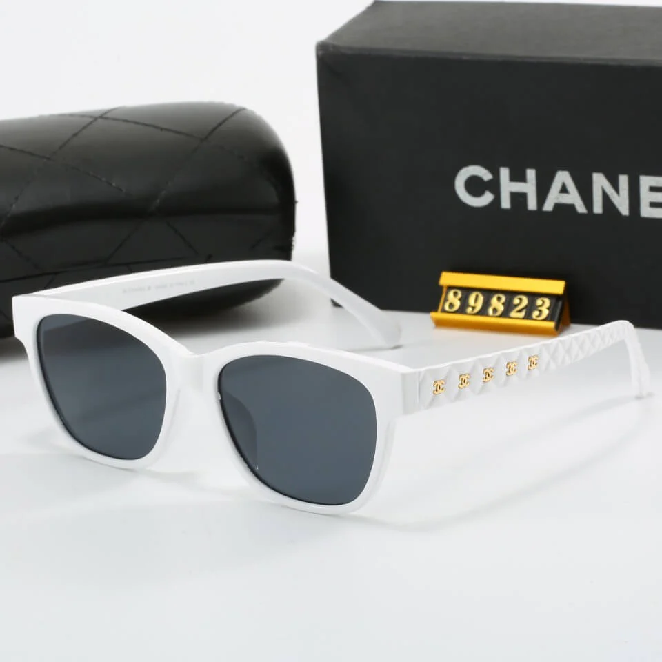 Elegant Style D1am0nd Pattern Temple Sunglasses