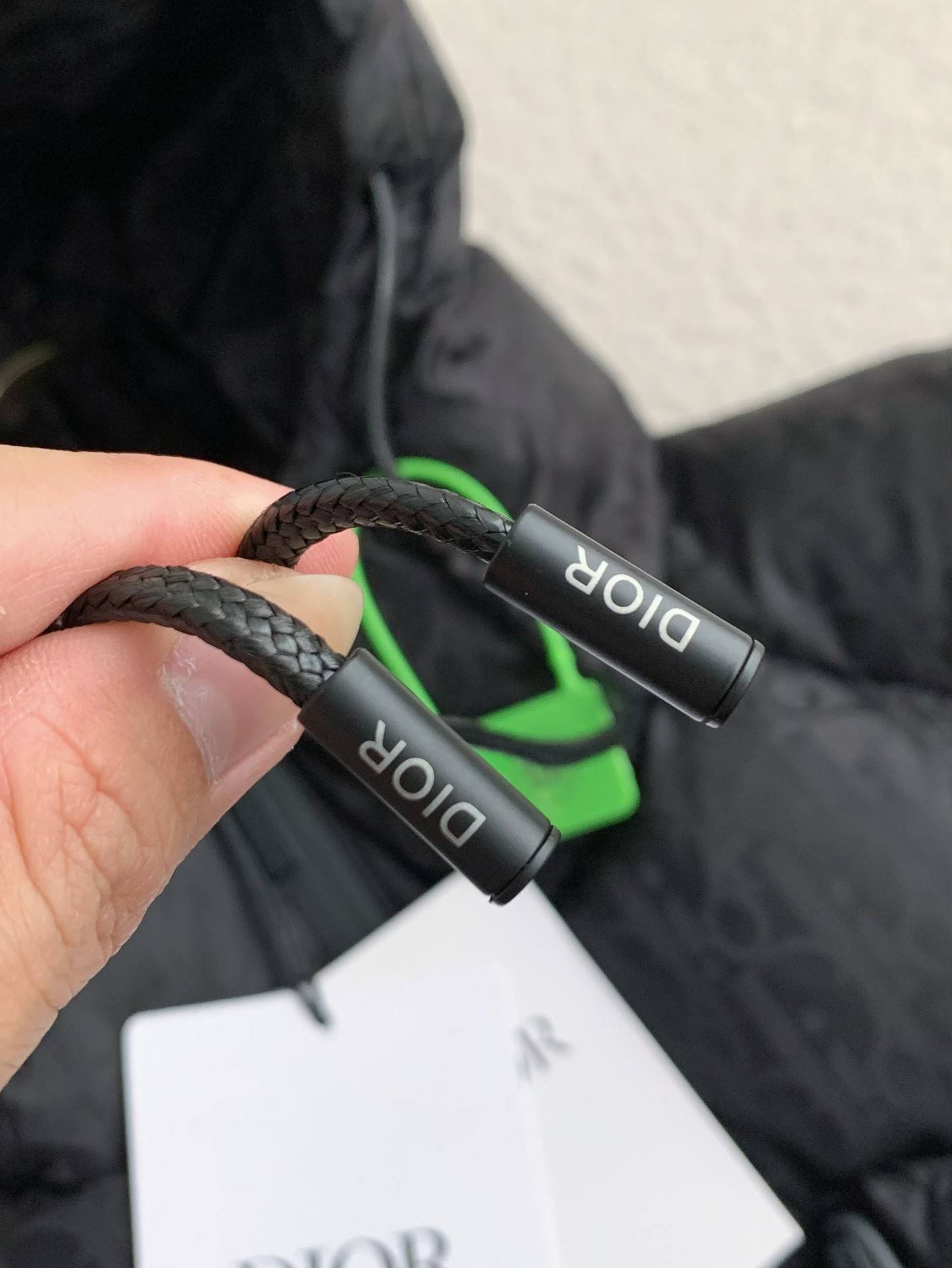 D10r Logo Printed Down Jacket