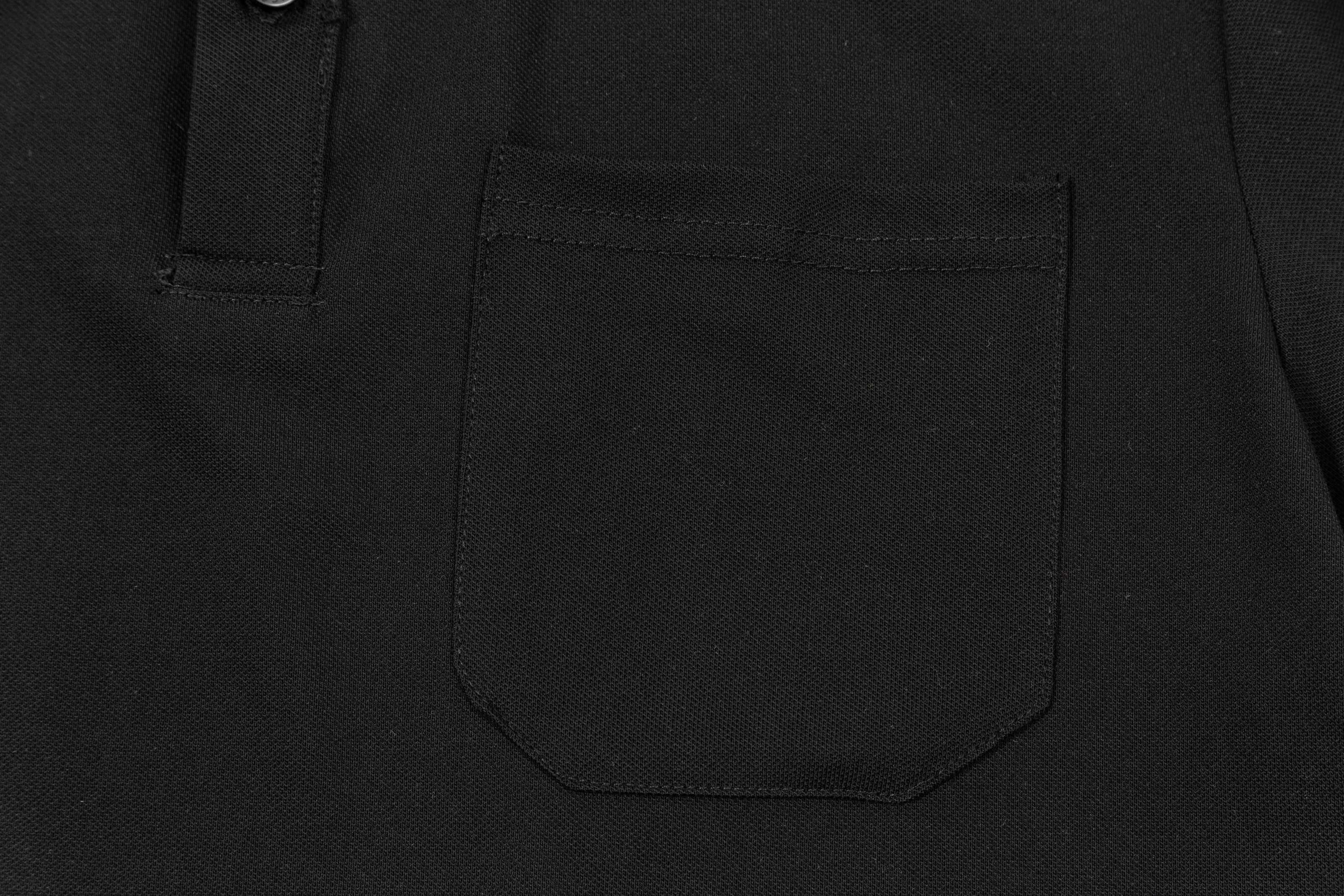 Neckline Stripes Polo Shirt