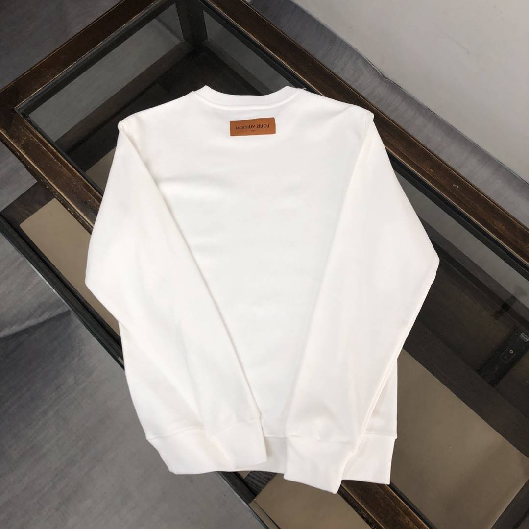 L0vis Vvtt0n 2023 new autumn and winter couples style round neck sweatshirt