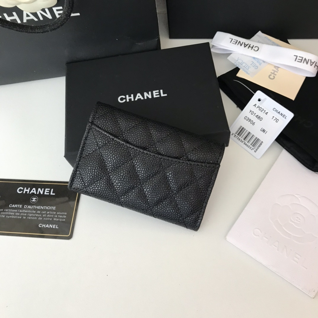 Chanle Flap Wallet