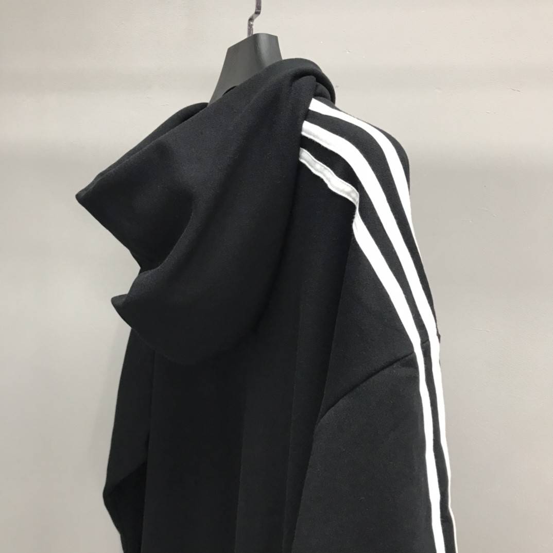 Ba1en*iaga Ardy Wiranata logo zipper hoodie