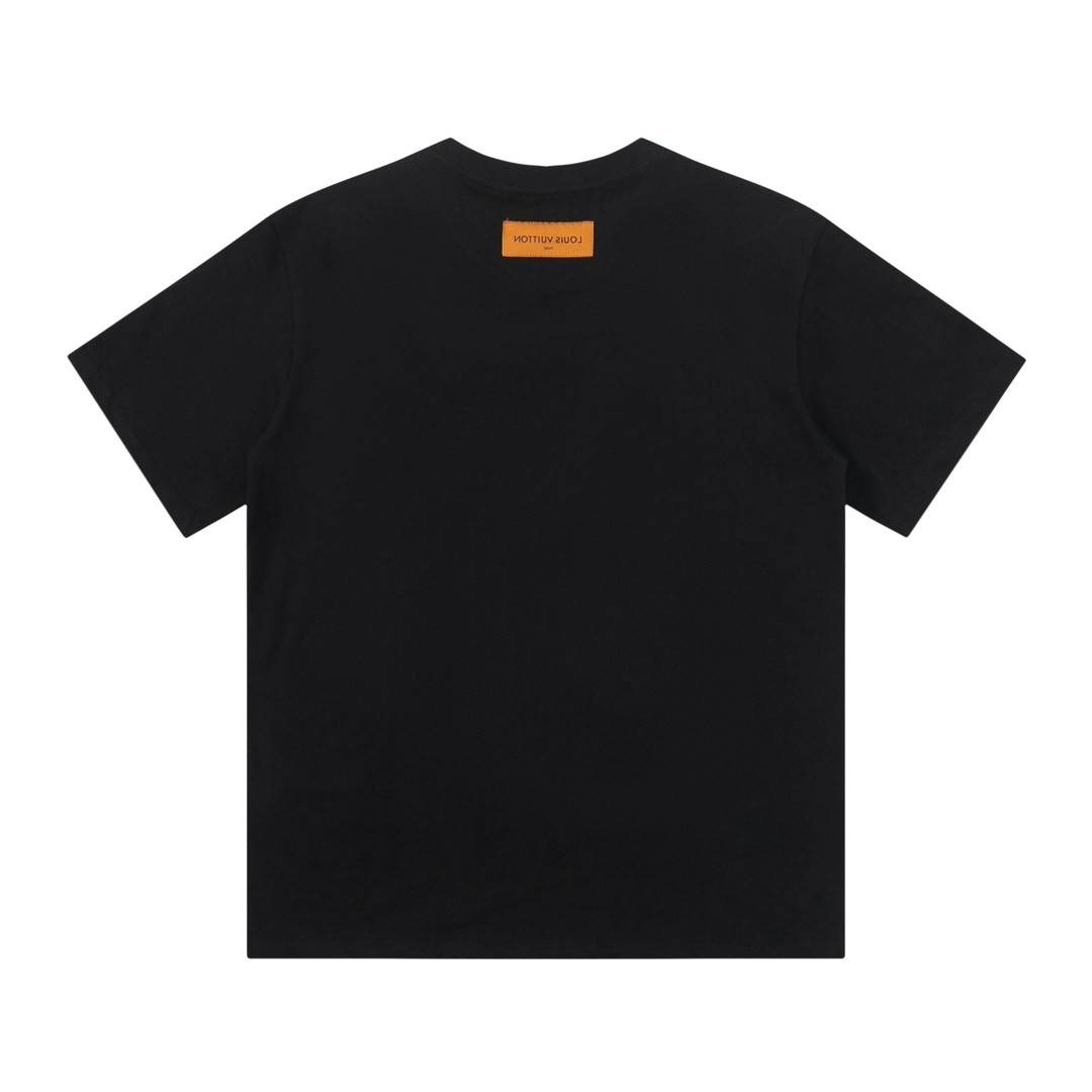 L0vis Vvtt0n 23SS logo printed t-shirt