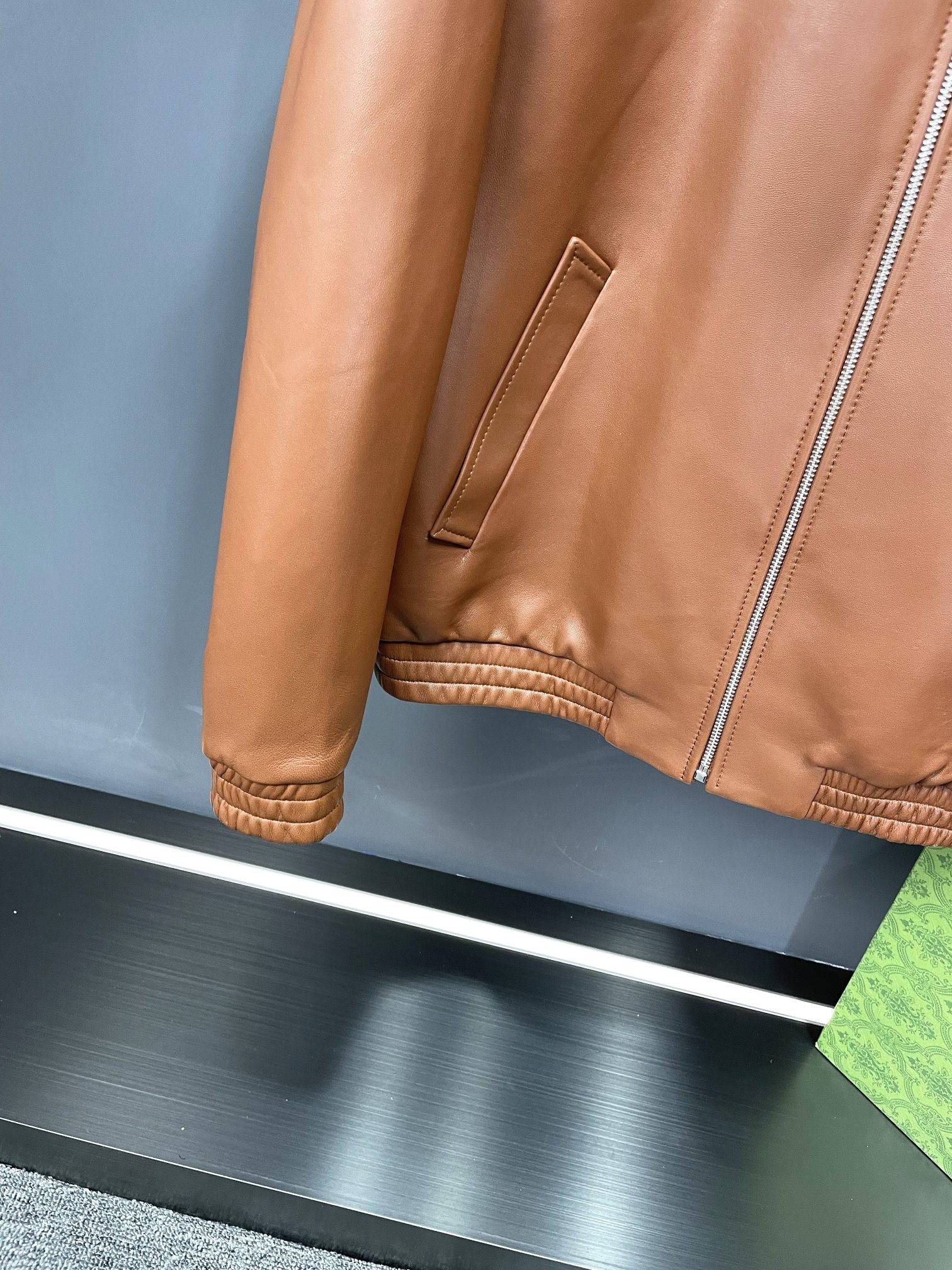 Pra*a Paris catwalk style leather jacket