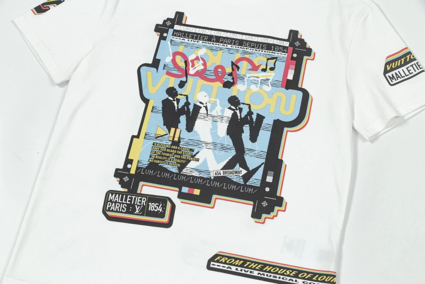 Musician Print T Shirt