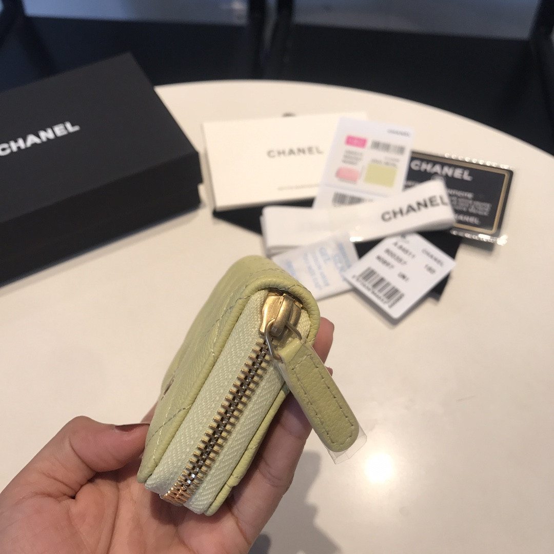 Chanle Zipped Wallet