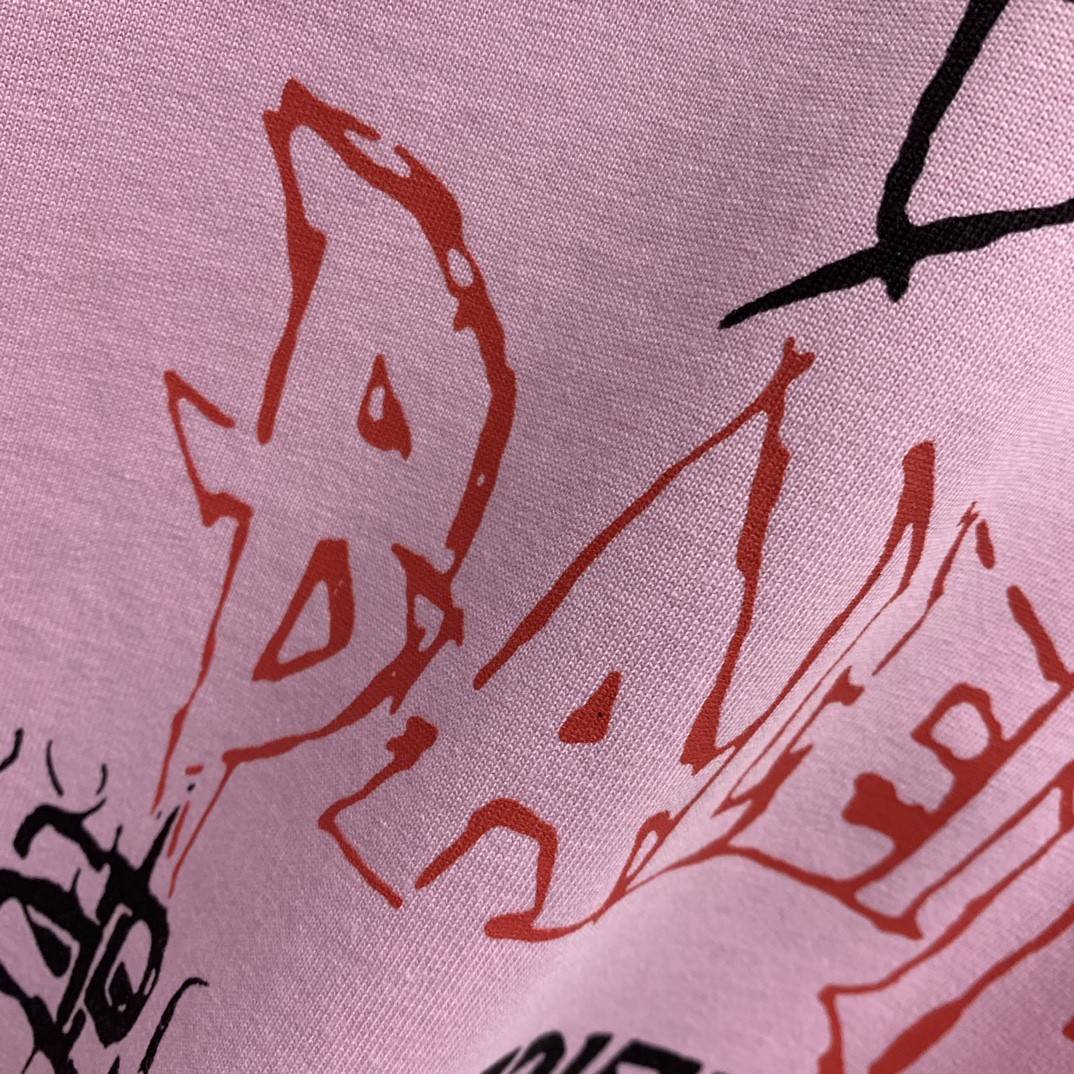 Ba1en*iaga doodle year of the Dragon Alphabet T-shirt