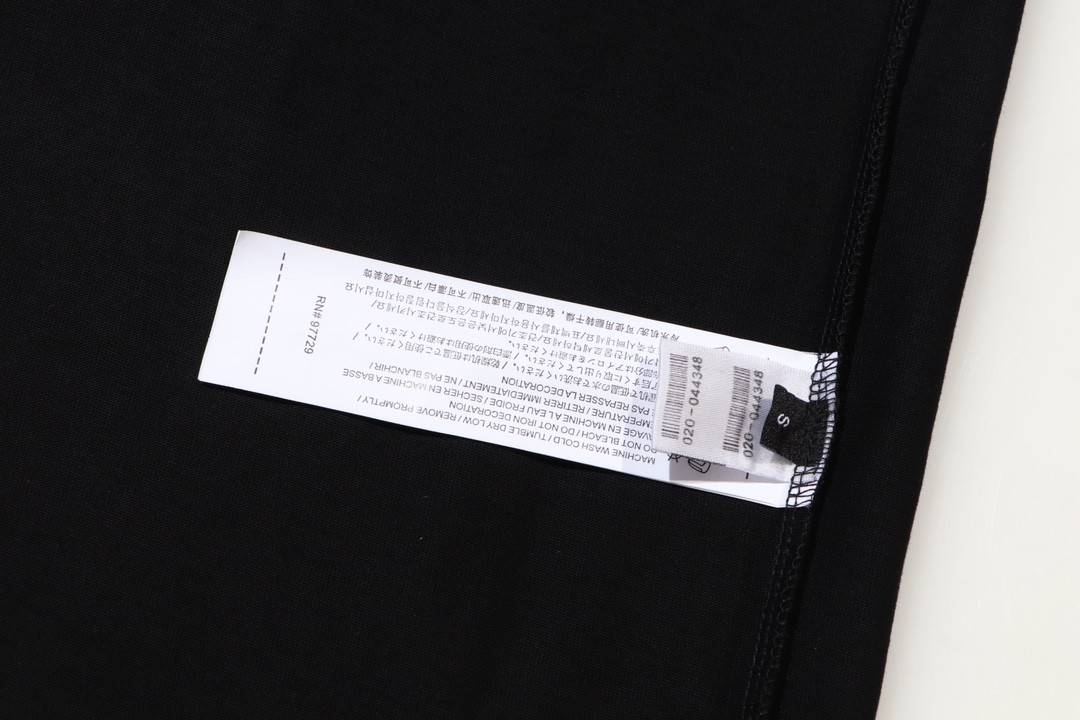 Ch*0me He**ts 24ss Crockett splash ink printing process short sleeve