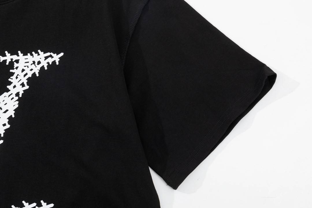 L0vis Vvtt0n 23ss small plane full print pattern gold classic T-shirt