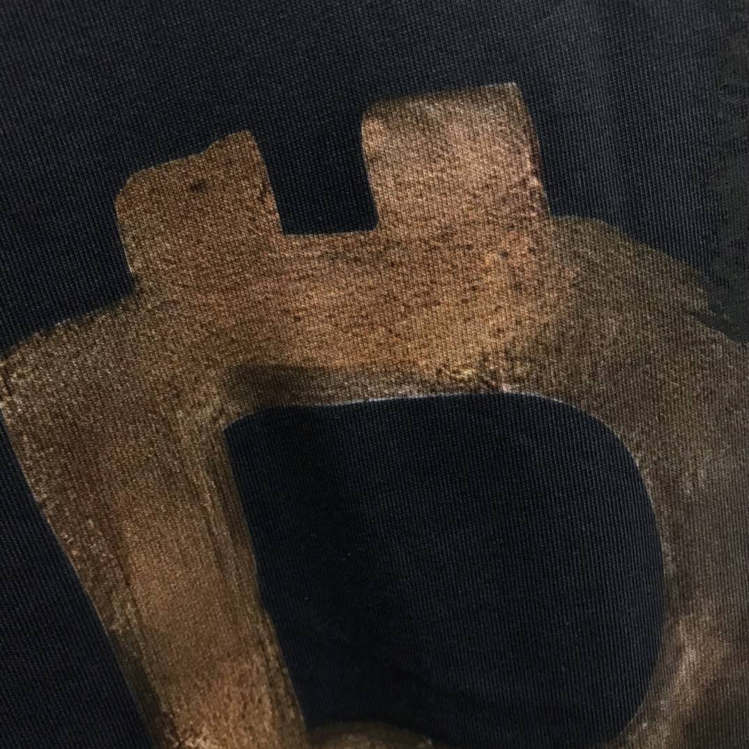 Ba1en*iaga BB Industrial Cement Painted T-Shirt