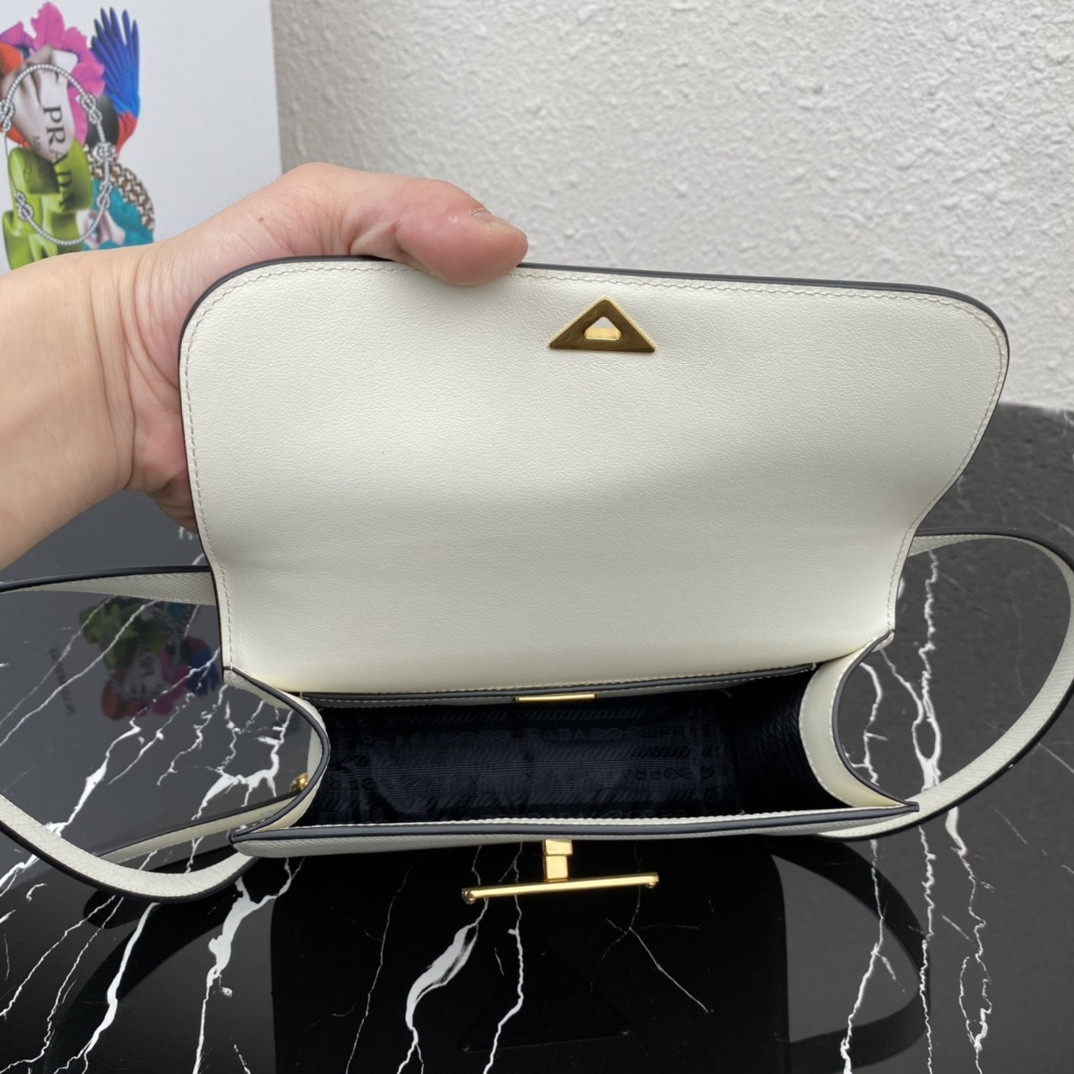 Pra*a Emblème Saffiano Shoulder Bag
