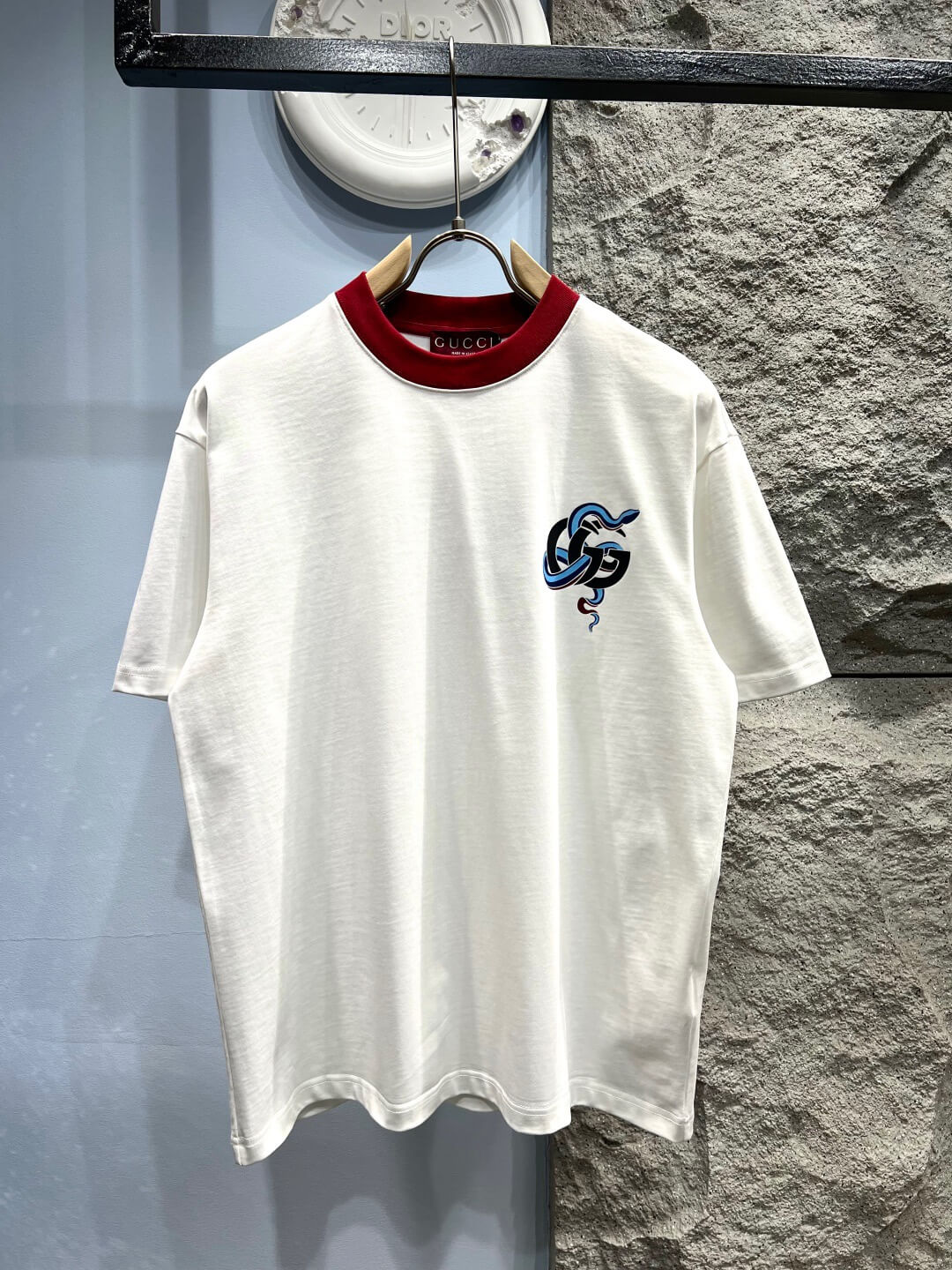 Snake Print GG T-shirt