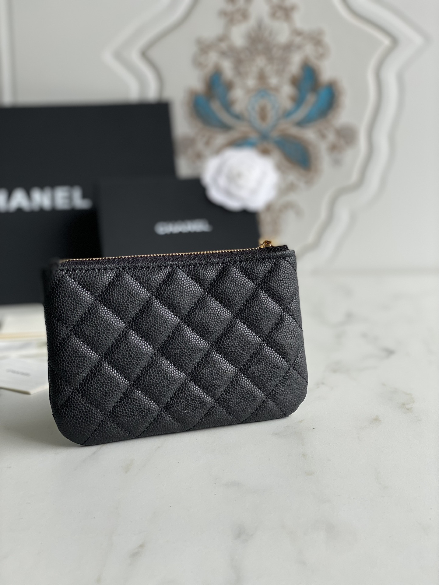Chanle Zipped Wallet
