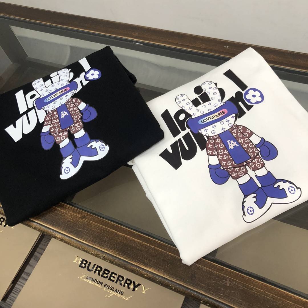 L0vis Vvtt0n 2023 new autumn and winter couples style round neck sweatshirt