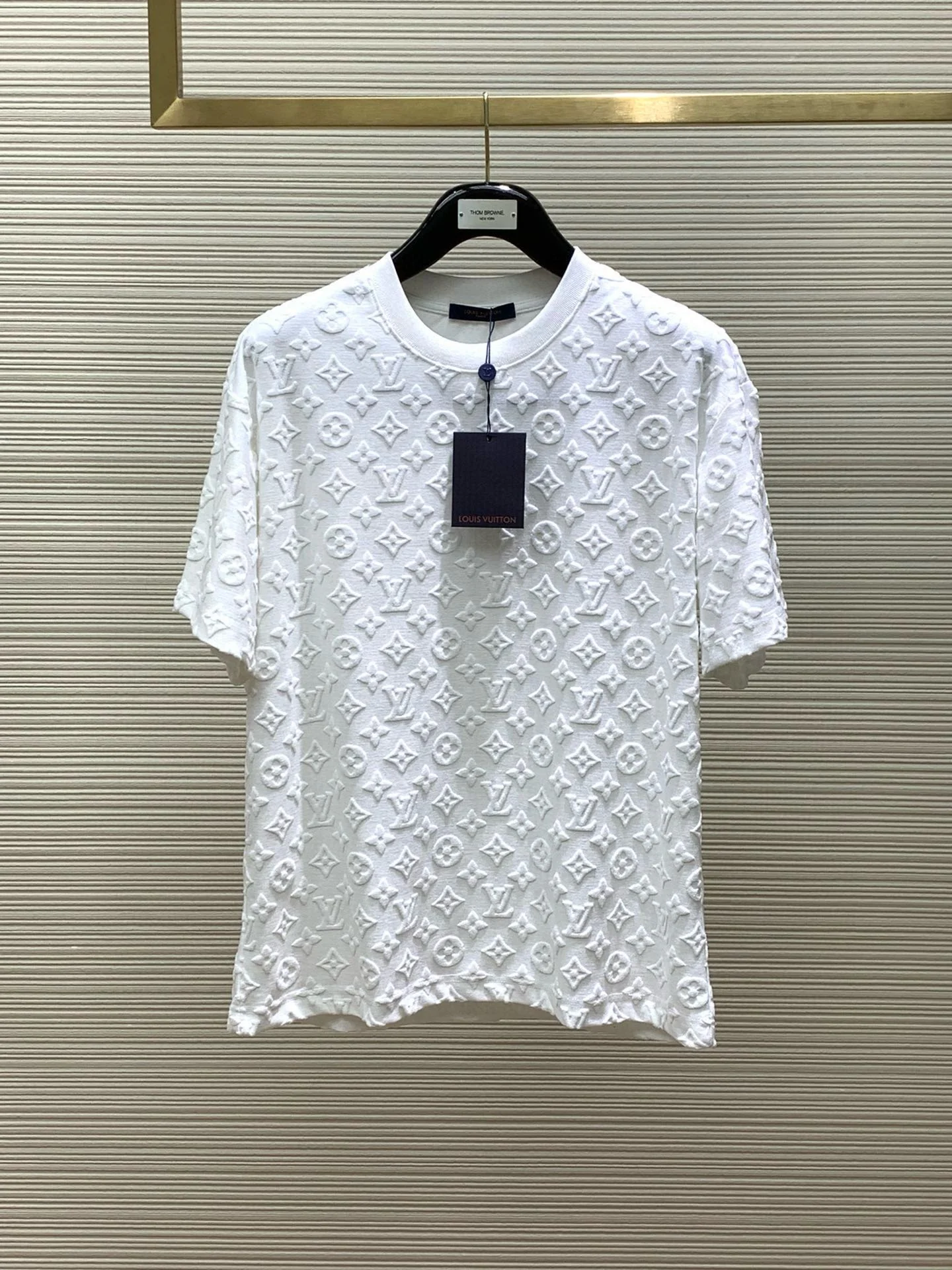Foam Round Neck Short Sleeve T-shirt