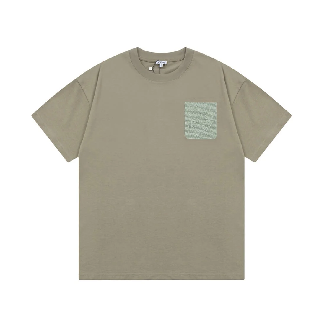 Pocket Embroidery T Shirt