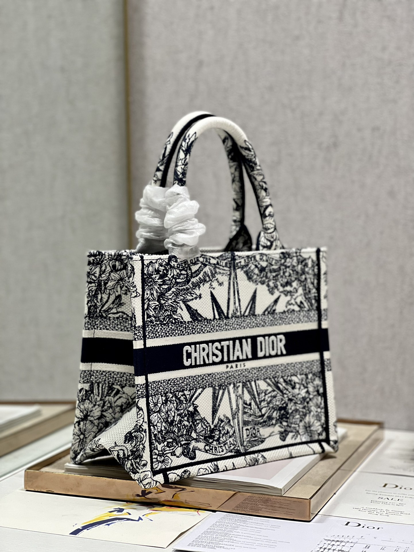 Medium D10r Book Tote