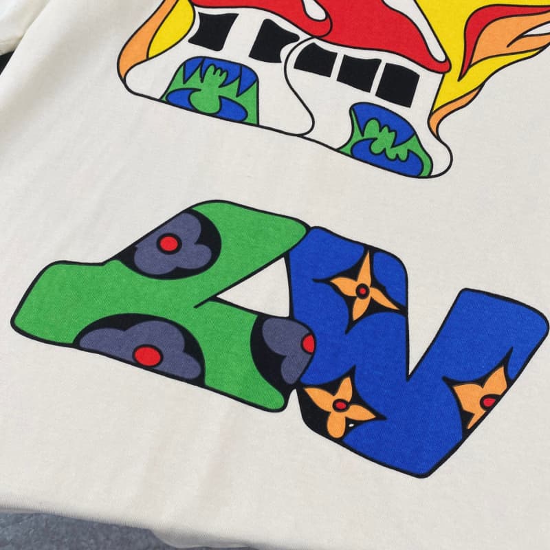 2025 Flame Graffiti Locomotive T-Shirt