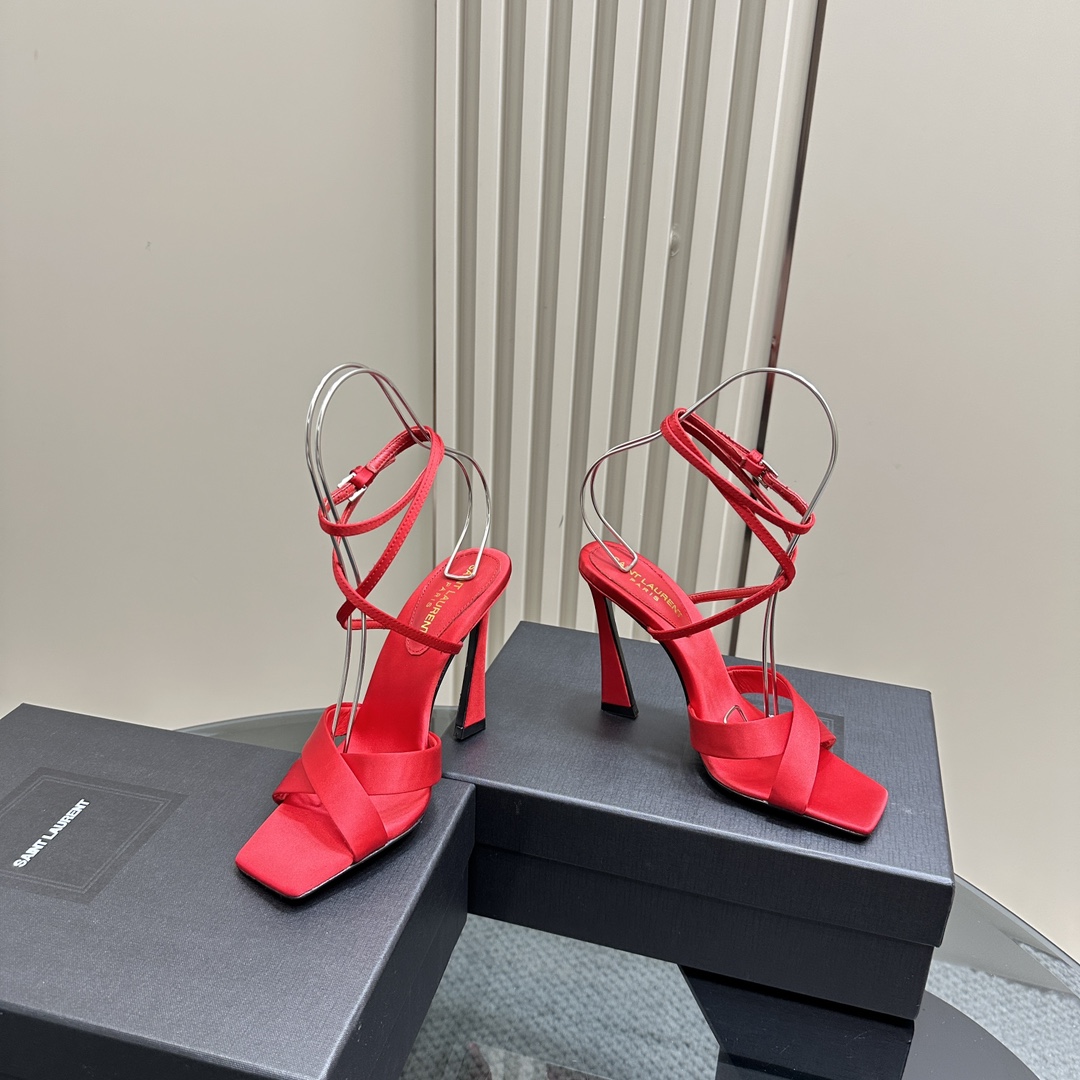 Y51 SS2024 Summer New Product Metal Head Elegant High Heels Heel height: 10.5cm Size: 35-42 (40, 41, 42 custom)