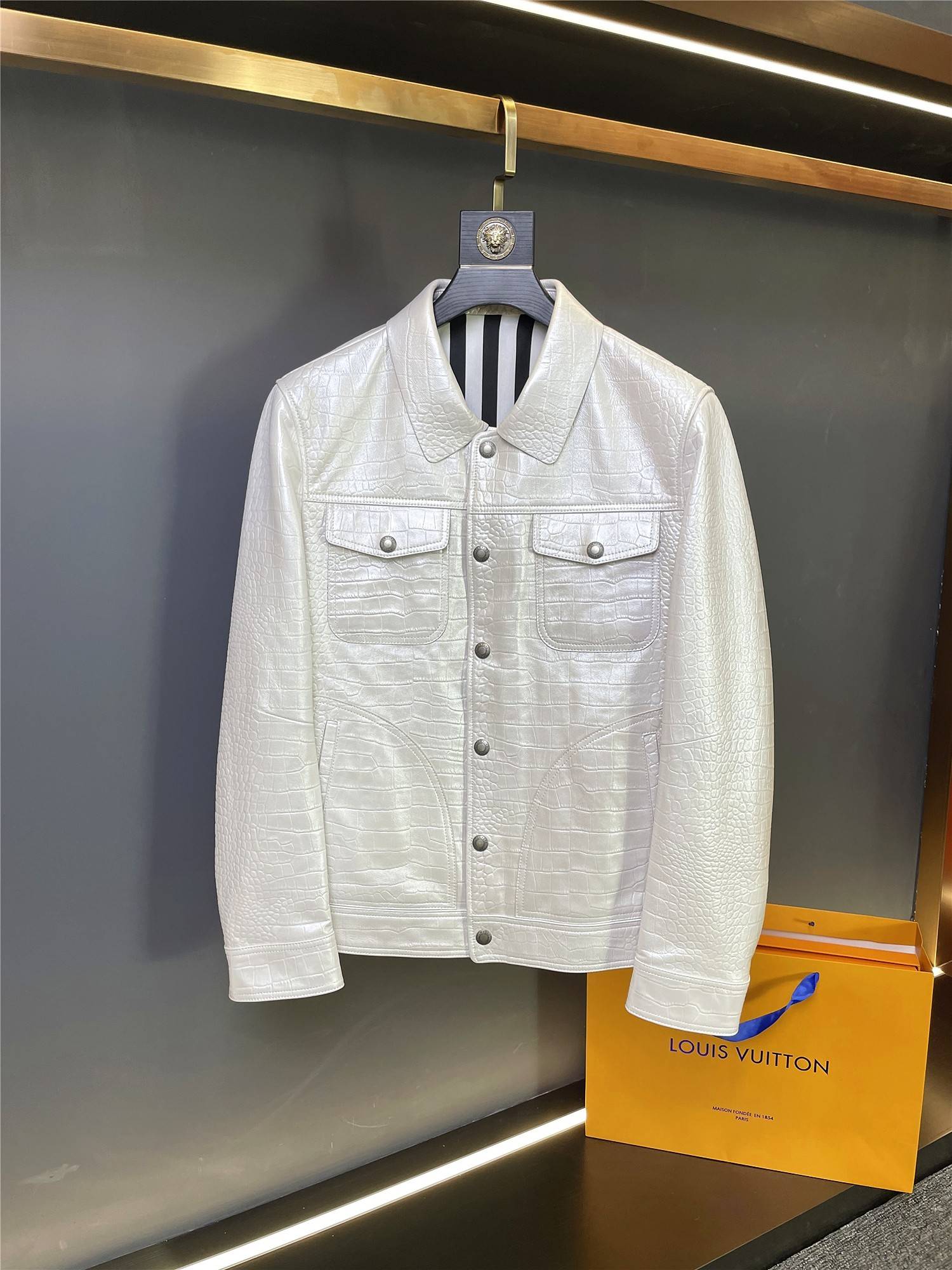 Tom Ford 23 Paris Fashion Week Leather Jackets