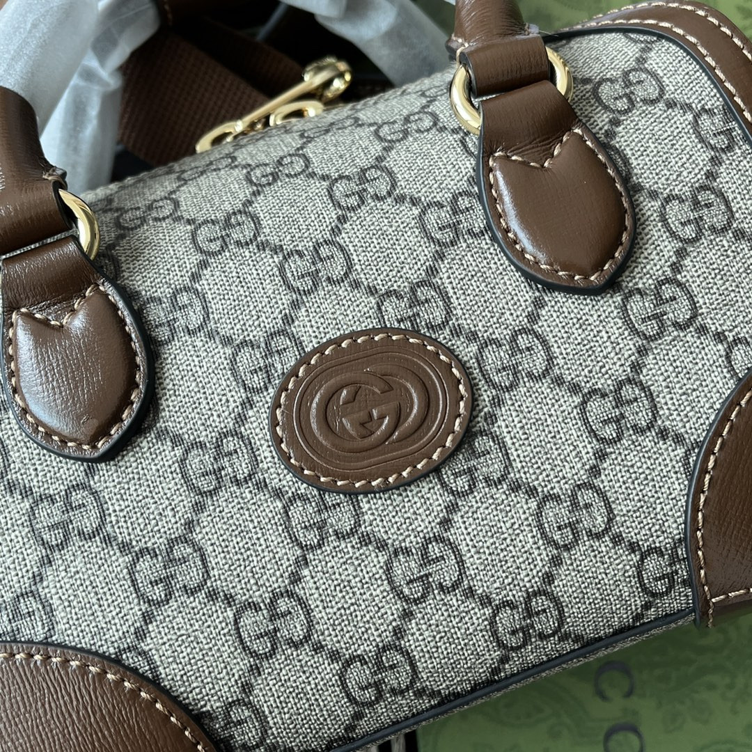 Gvc*1 Small Duffle Bag With Interlocking G