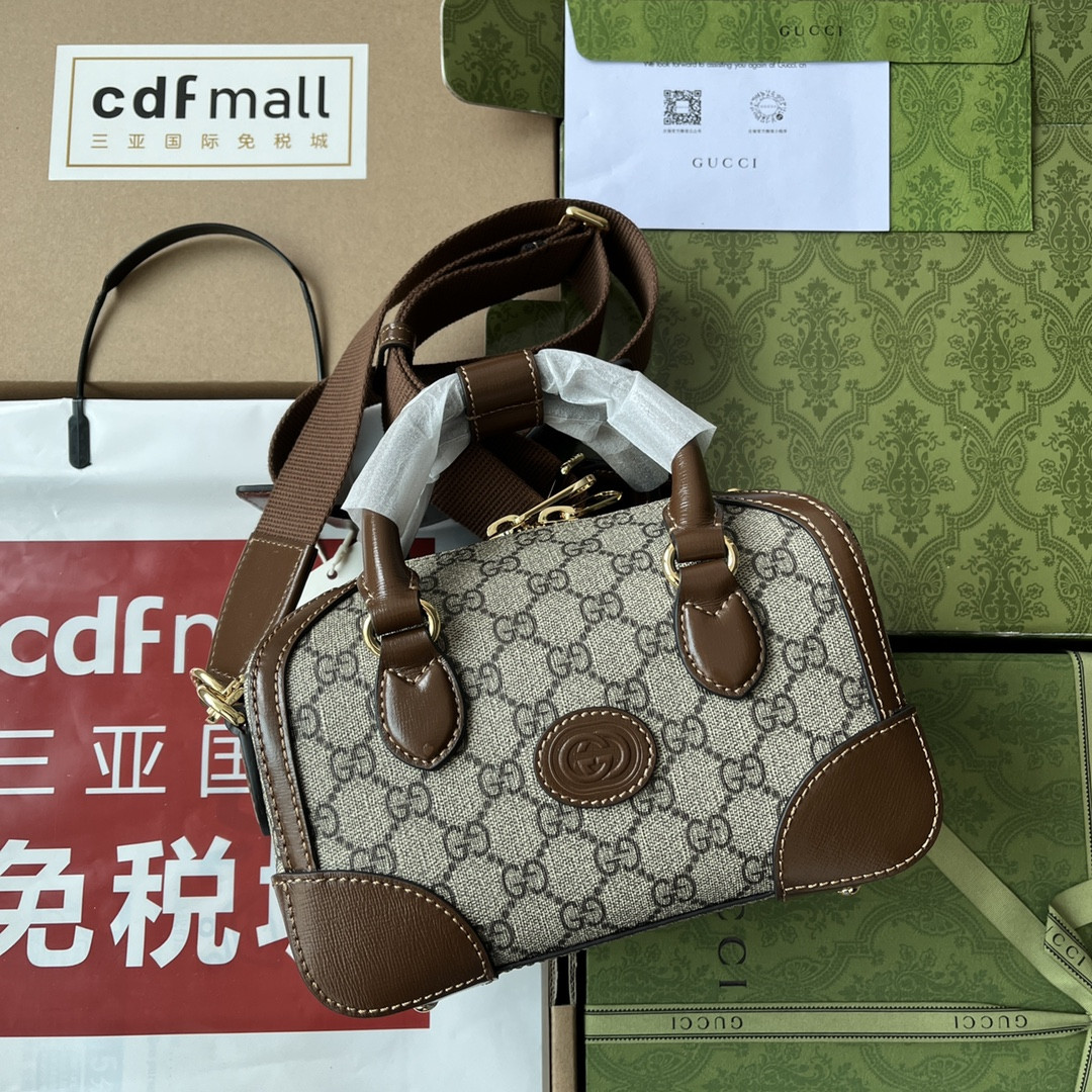 Gvc*1 Small Duffle Bag With Interlocking G