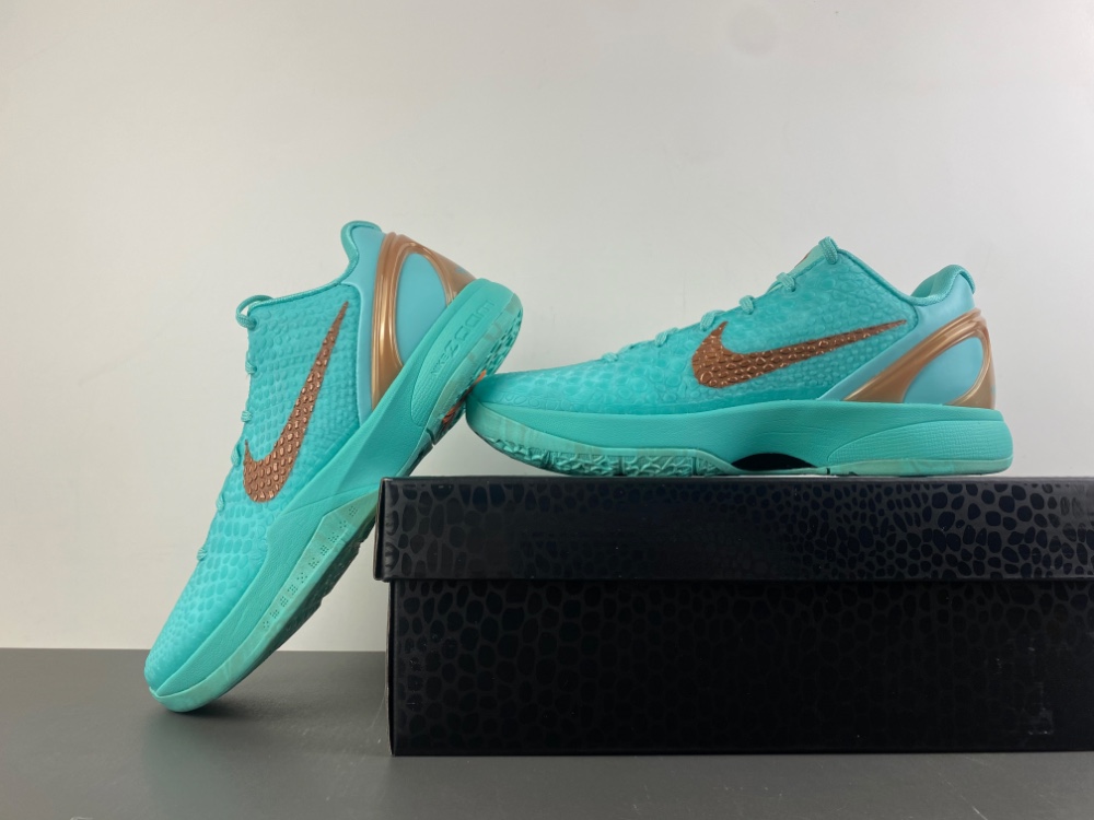 Jalen Brunson x Nike Kobe 6 Protro Statue of Liberty IQ5774-300