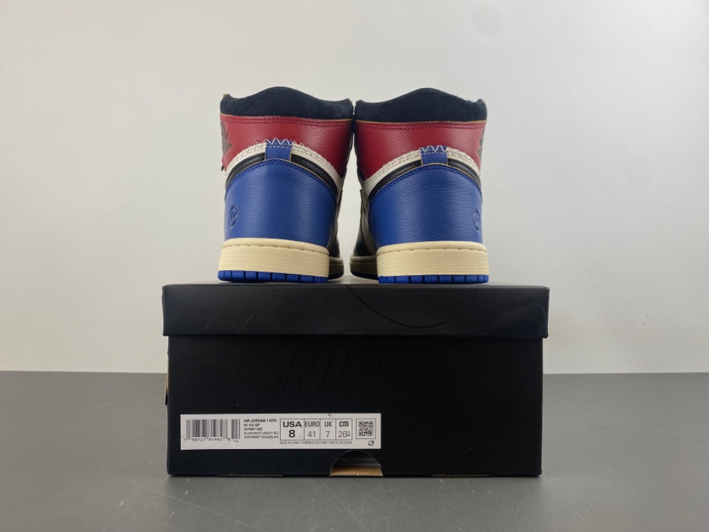 fragment Design x Union x Air Jordan 1 IO7847-002